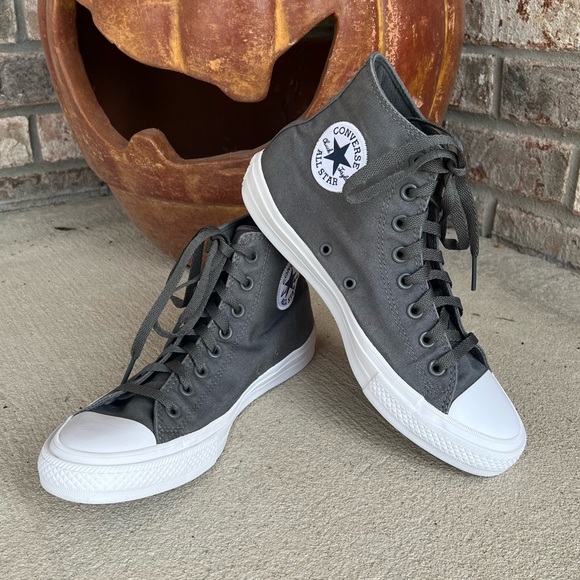 Converse Shoes Chuck Taylor Ii Charcoal Grey High Top Converse